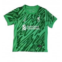 Camisa de Futebol Liverpool Goleiro Equipamento Secundário 2024-25 Manga Curta